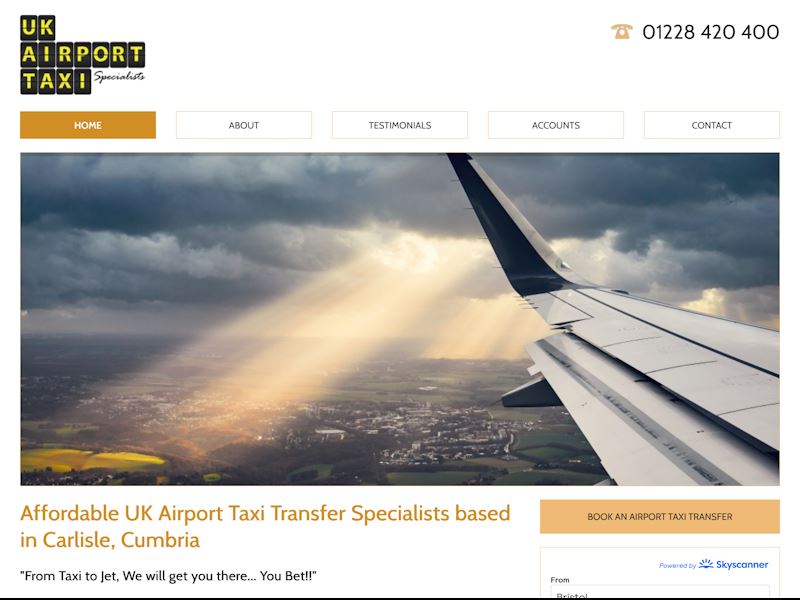 UK Airport Taxi Specialists - UK Airport Taxi Specialists based in Carlisle, Cumbria