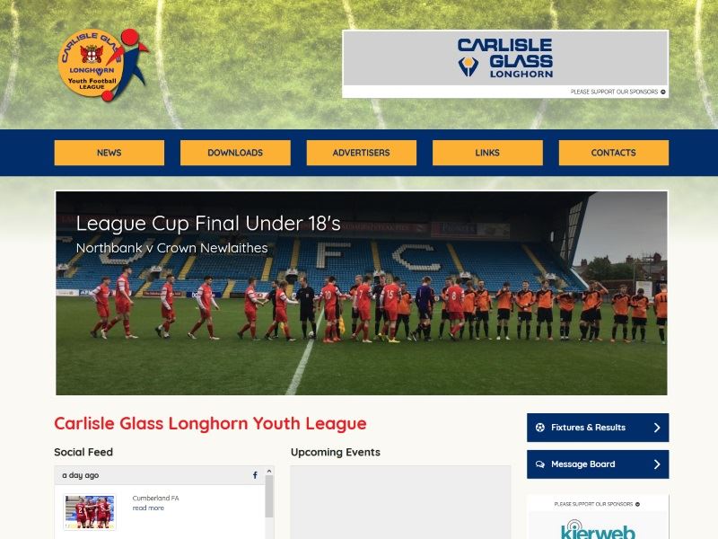 Carlisle Glass Longhorn Youth League - Youth Football in Cumbria