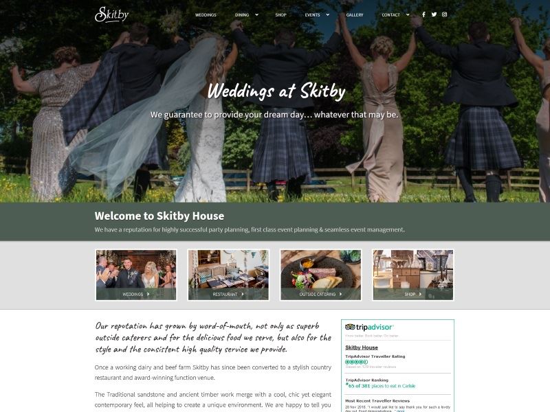 Skitby House - Stylish Country Restaurant and Award-Winning Function Venue