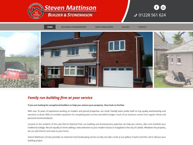Steven Mattinson - Builder & Stonemason in Carlisle