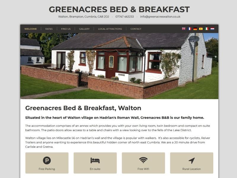 Greenacres Bed & Breakfast - Bed & Breakfast in Walton, Brampton