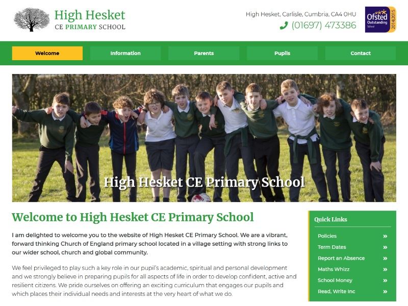 High Hesket Primary School - Primary School in High Hesket, Carlisle