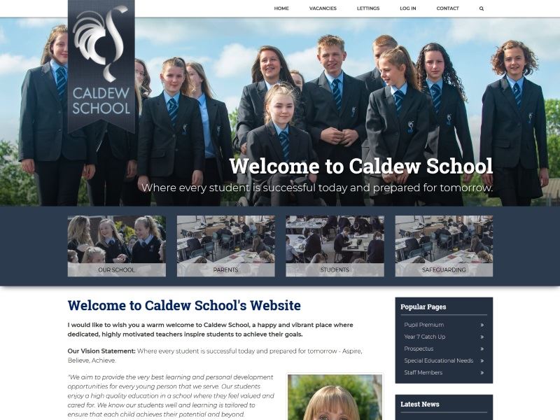 Caldew School - Secondary School in Dalston, Carlisle