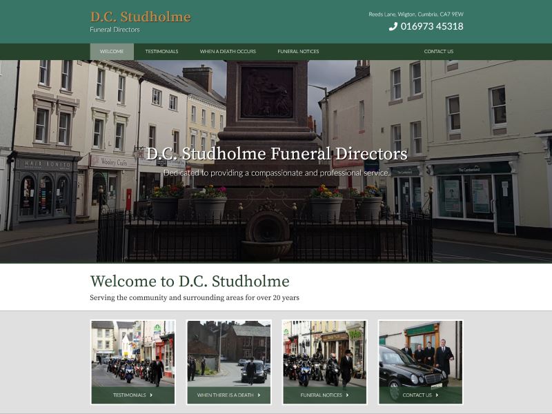 D.C. Studholme - Funeral Directors in Wigton