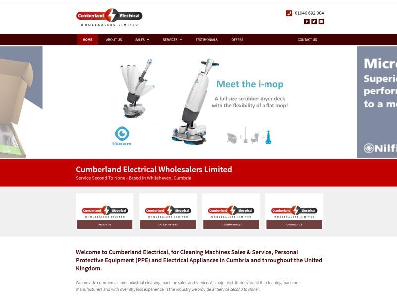 Cumberland Electrical - Cleaning Machines Sales & Service