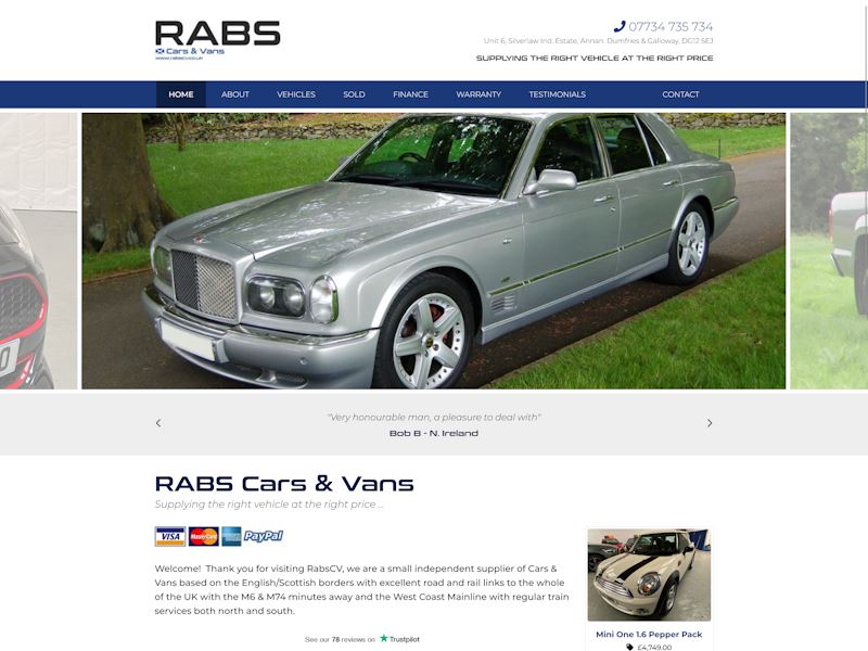 RABSCV Limited - Supplying the right vehicle at the right price ...
