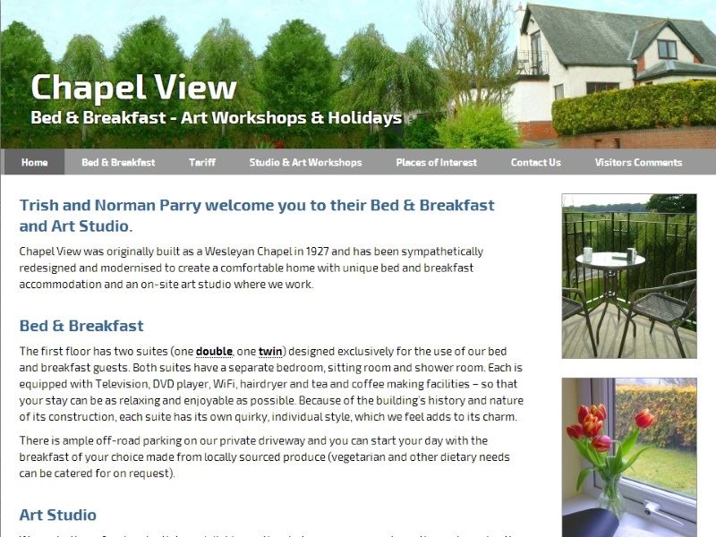 Chapel View Studio - Bed & Breakfast - Art Workshops & Holidays