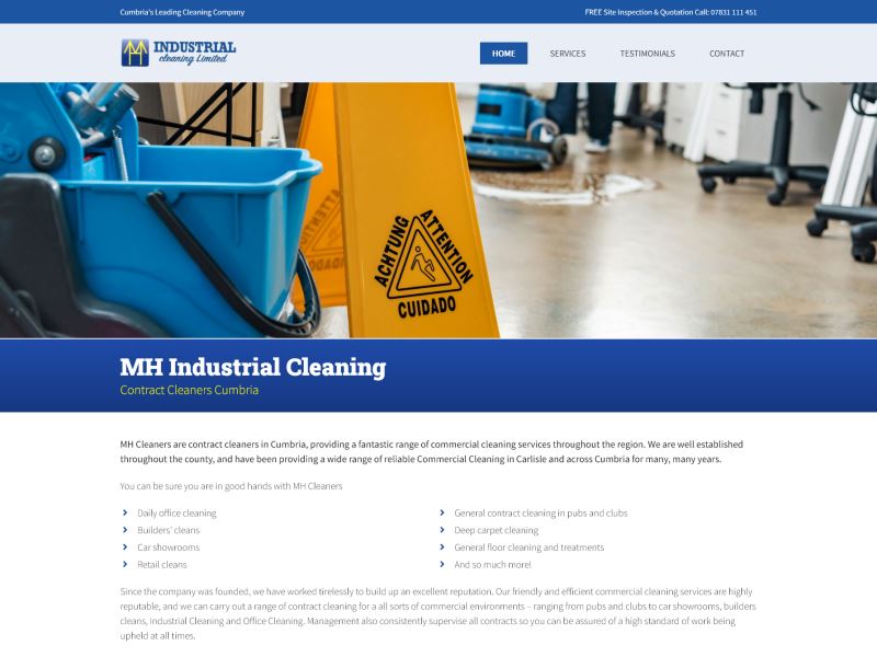 MH Industrial Cleaning - Contract Cleaners in Cumbria