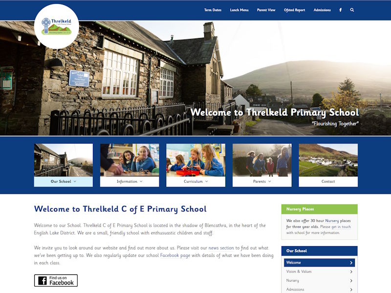 Threlkeld Primary School - Primary School in Threlkeld, Cumbria