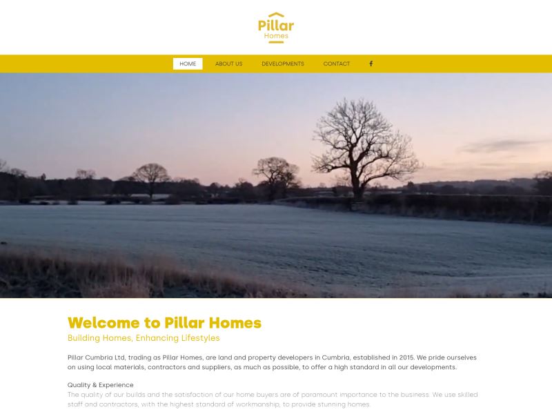 Pillar Homes - Land and Property Developers in Cumbria