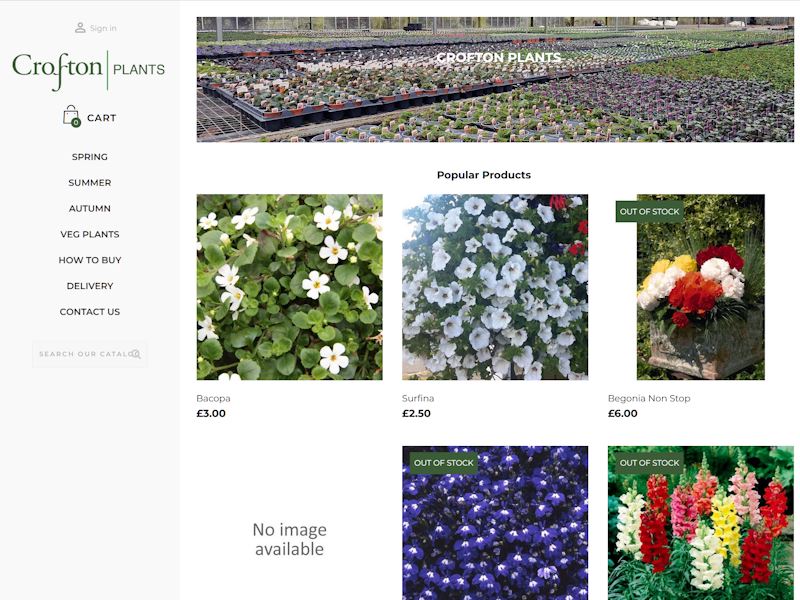 Crofton Plants - A traditional run plant nursery situated near Carlisle.