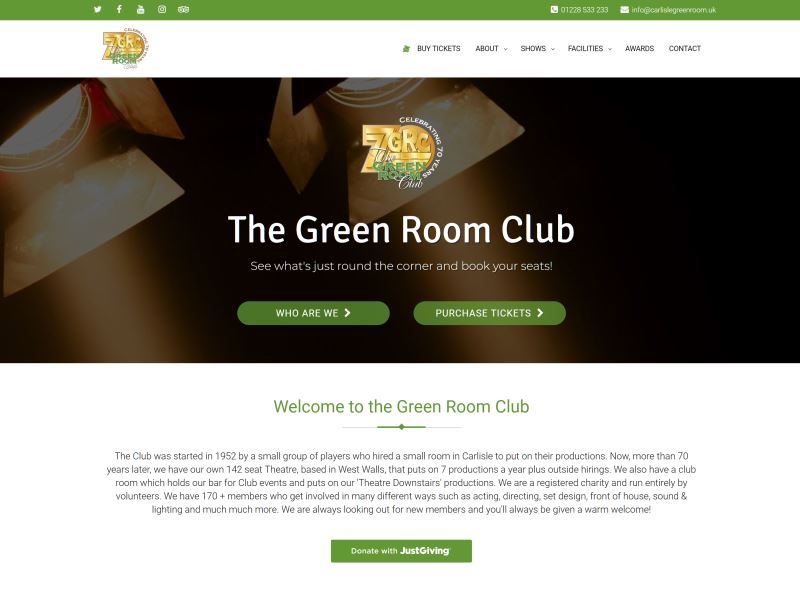 Carlisle Green Room Club - Amateur Theatre based in West Walls, Carlisle