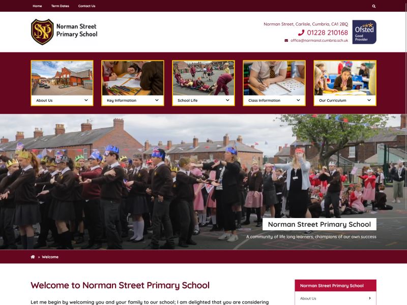 Norman Street Primary School - Primary School in Carlisle, Cumbria