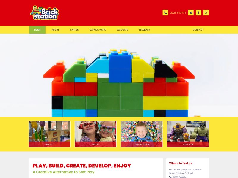Brickstation - Brickstation is an independent LEGO themed learning and play centre.