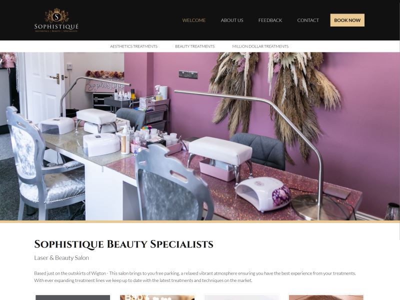 Sophistique Beauty Specialists - Laser & Beauty Salon in Wigton, Cumbria