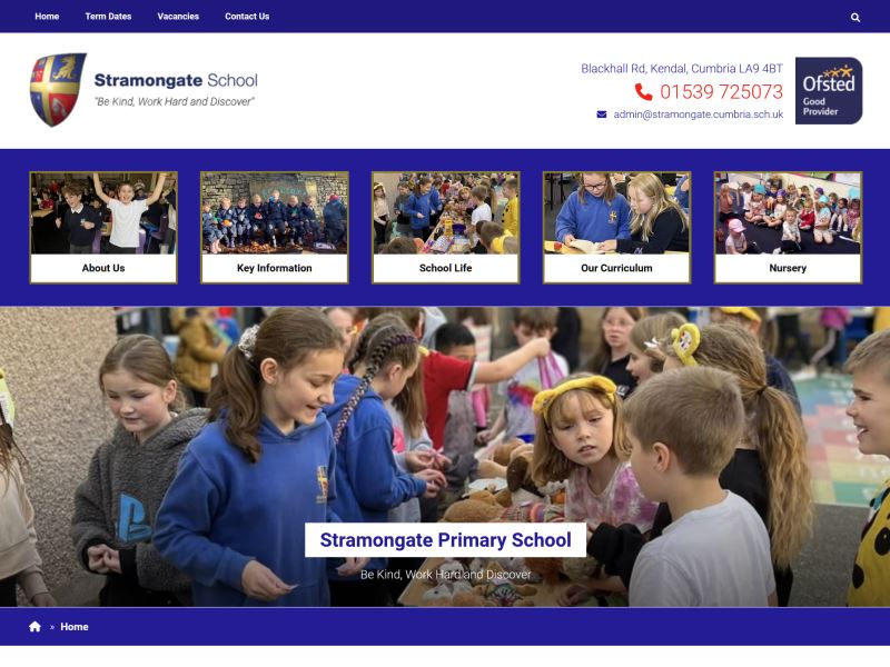 Stramongate School - Primary School in Kendal, Cumbria