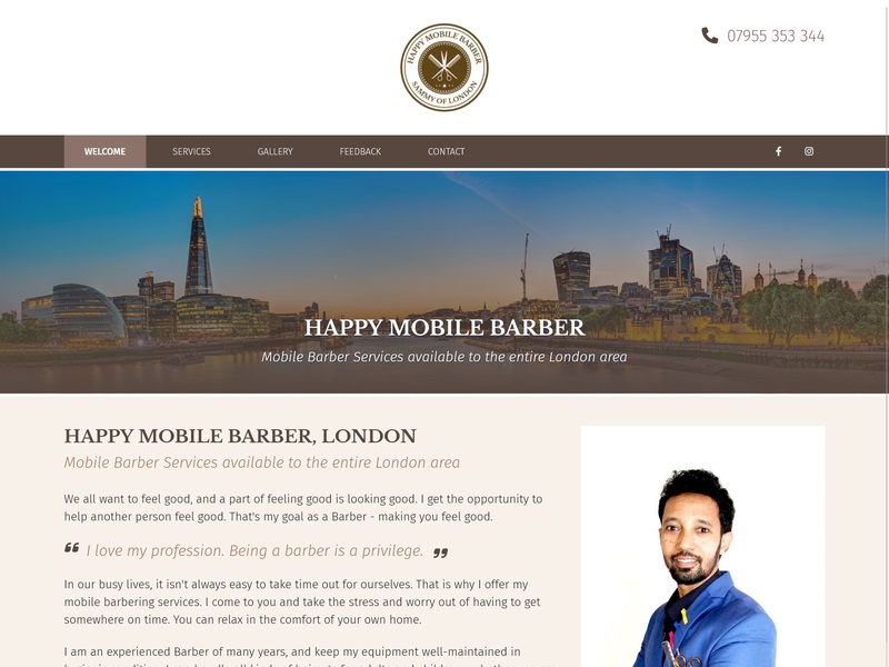 Happy Mobile Barber - Mobile Barber in London