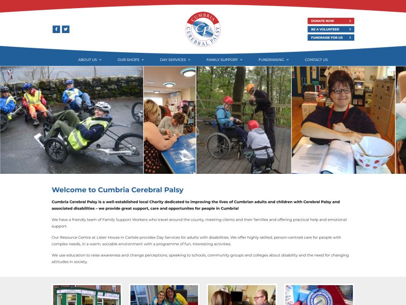 Cumbria Cerebral Palsy - Non profit organisation working with people with Cerebral Palsy in Cumbria