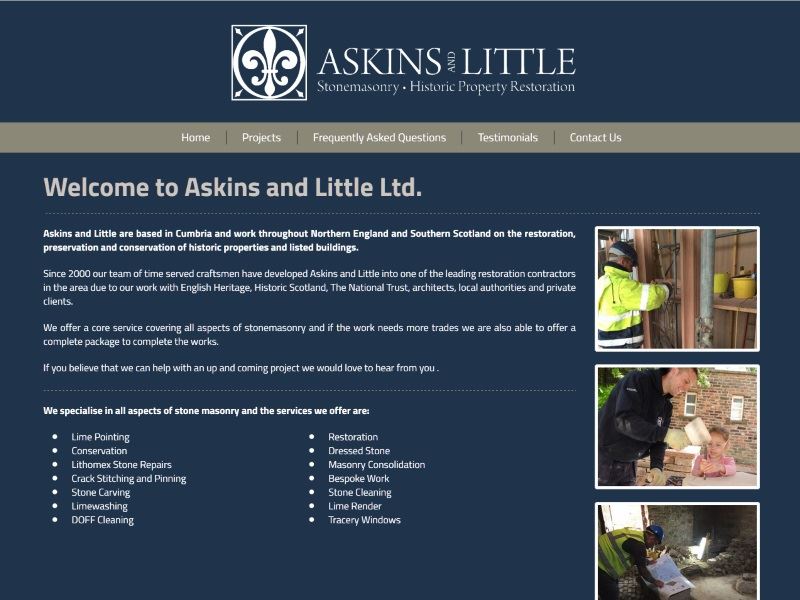 Askins and Little - Stonemasonry and Historic Property Restoration