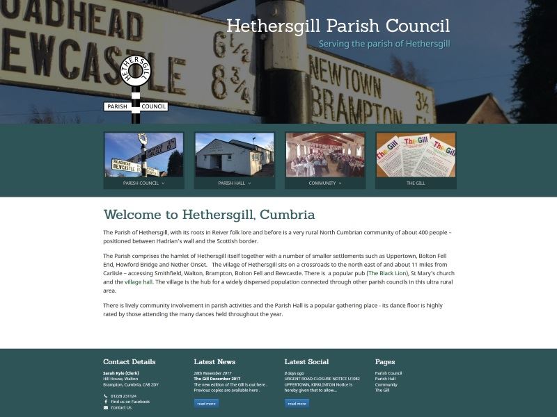 Hethersgill, Cumbria - Website for the parish of Hethersgill, Cumbria