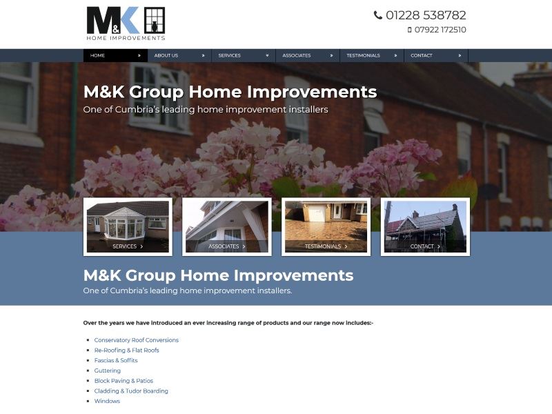 M&K Group - One of Cumbria’s leading home improvement installers.