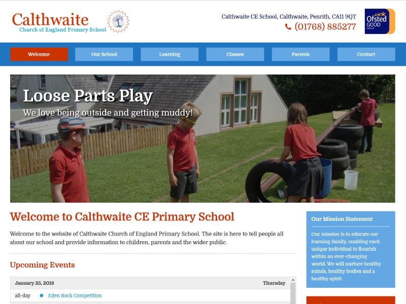Calthwaite Primary School - Primary School in Calthwaite near Penrith